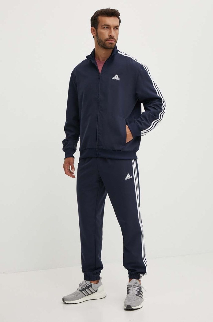 Tepláková souprava adidas Essentials látka námořnická modř IY6656