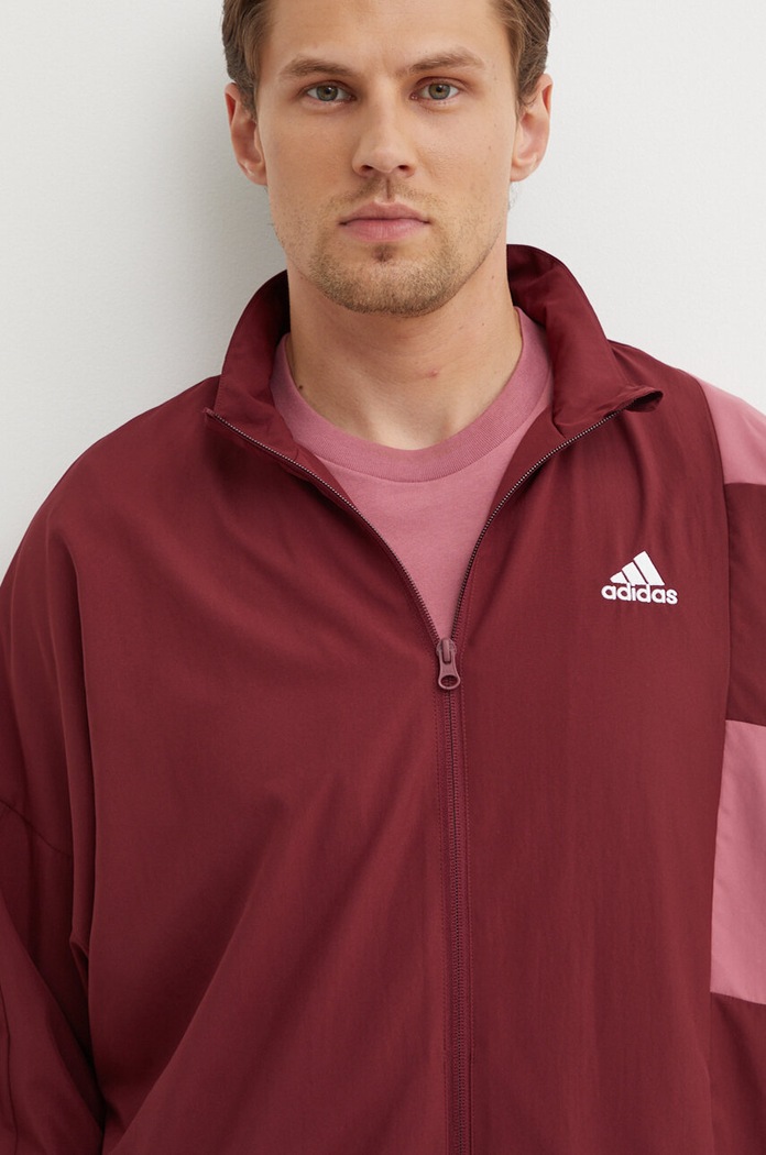 Tepláková souprava adidas IY6675 burgundské