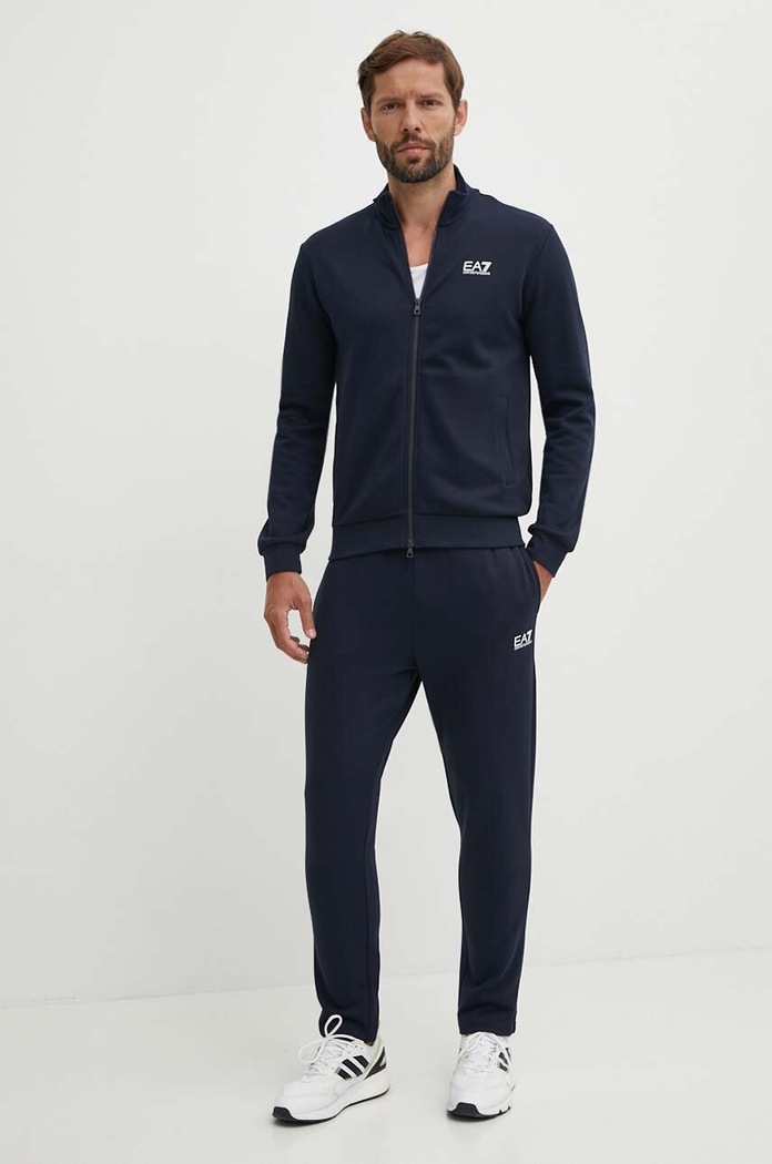 Анцуг EA7 Emporio Armani трикотаж тъмносин PJVTZ.8NPV67.1562