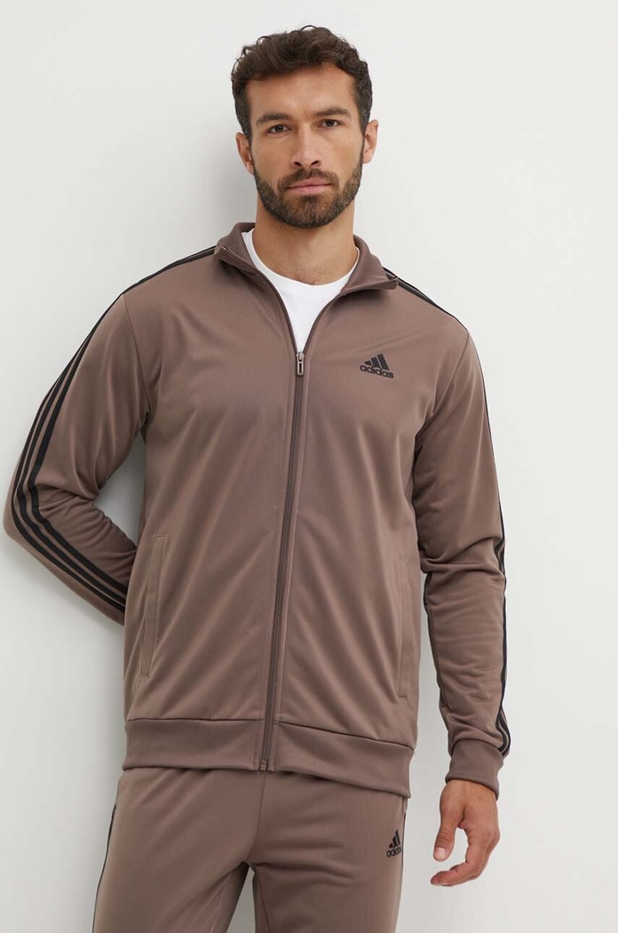 Ruházat adidas melegítő szett Essentials JD9862 barna