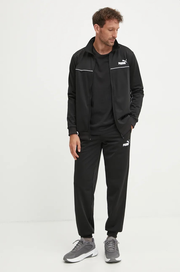 Спортивний костюм Puma трикотаж чорний 681896