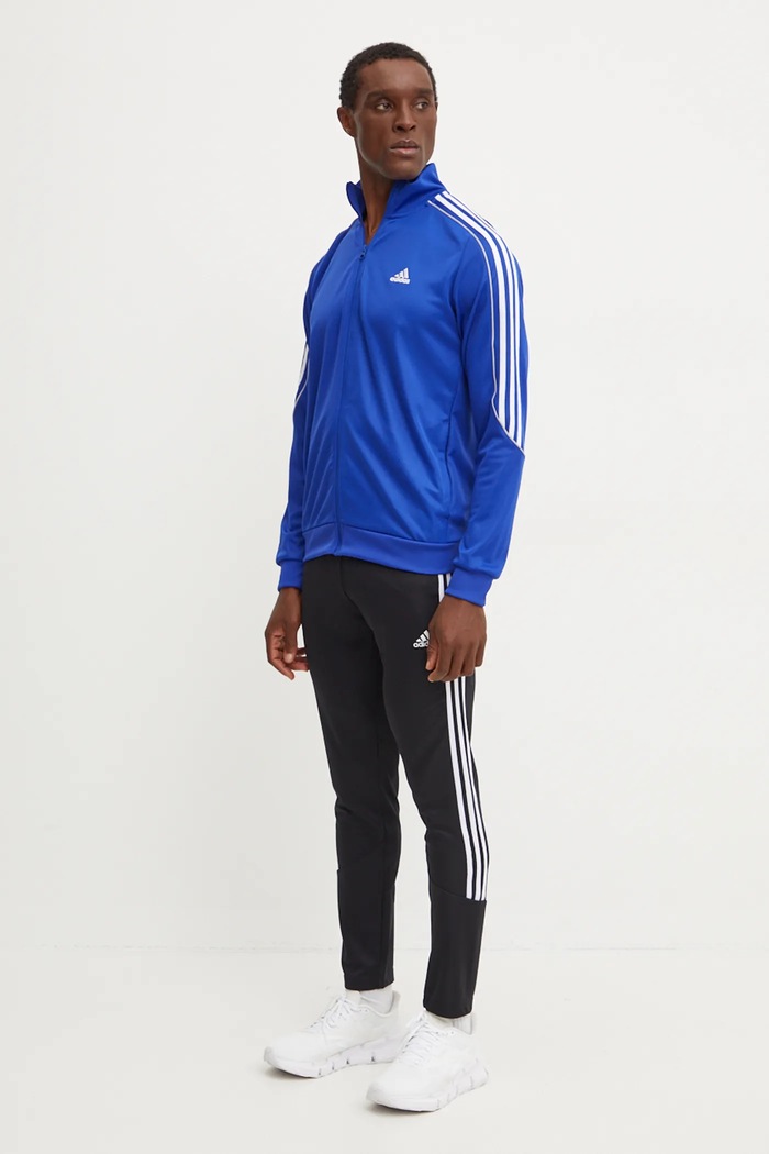 Φόρμα adidas Essentials πλεκτό ύφασμα μπλε IY6669