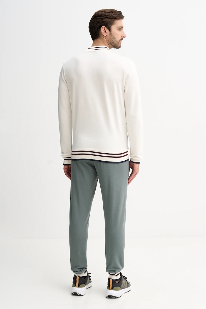 Памучен анцуг Fila FPW1201 бежов AW25