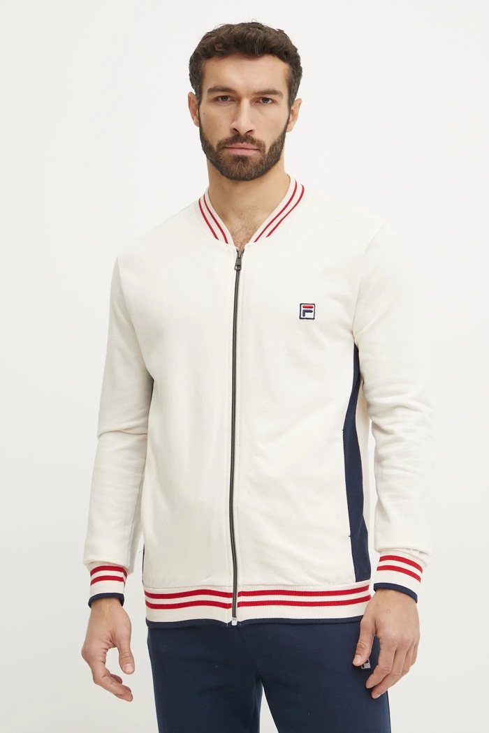 Одяг Бавовняний спортивний костюм Fila FPW1201 бежевий