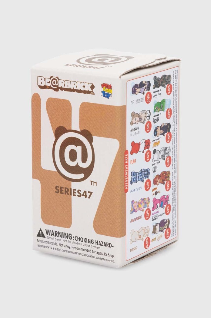 Διακοσμητική φιγούρα Medicom Toy Be@rbrick Blindbox Series 47 BLINDBOX.47 πολύχρωμο AW24