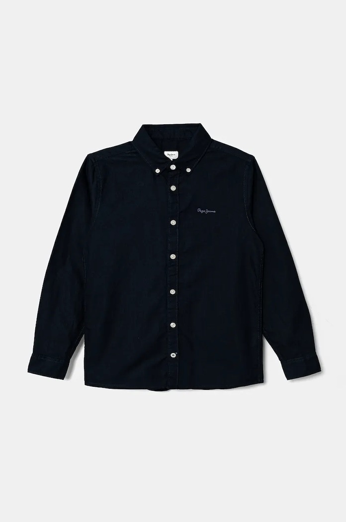 Pepe Jeans koszula bawełniana dziecięca NACE bawełna granatowy PB302646