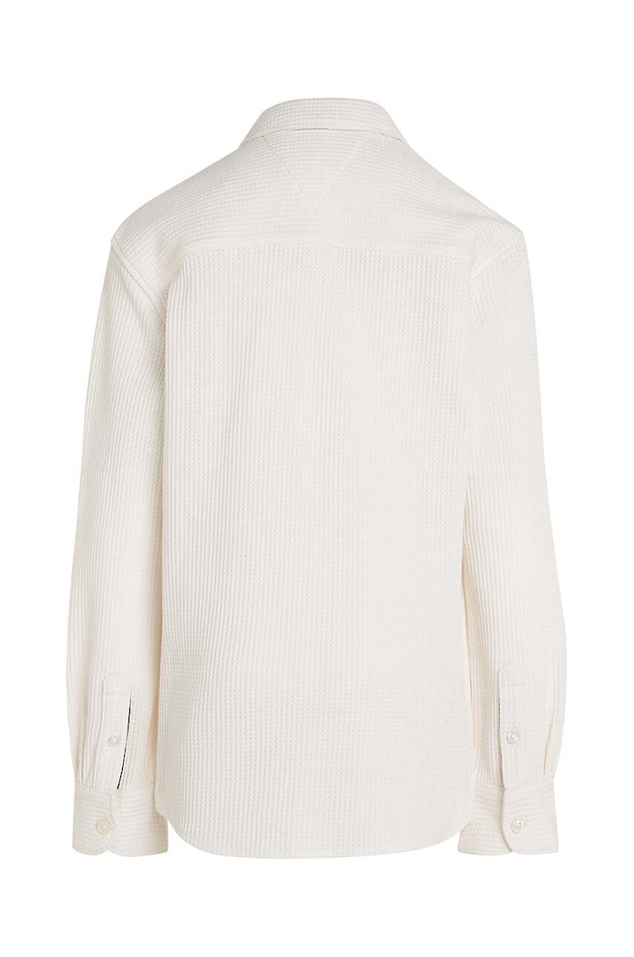 Chłopiec Tommy Hilfiger koszula dziecięca KB0KB09260.9BYH.128.176 biały