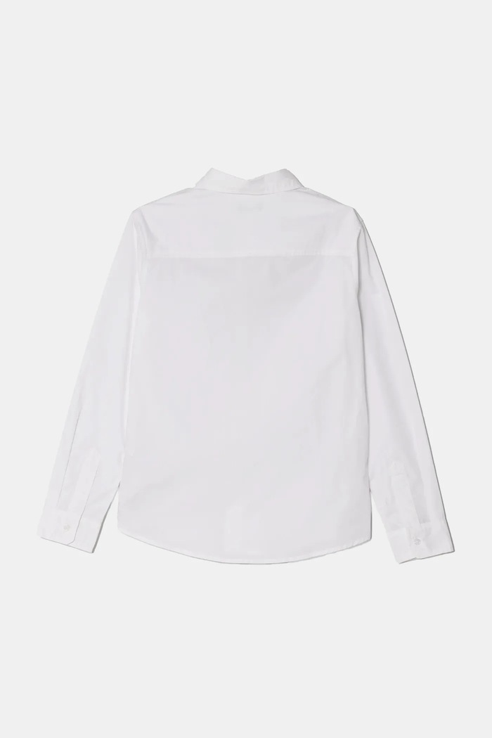 United Colors of Benetton koszula bawełniana dziecięca 59UXCQ03M.G.Seasonal biały AW24