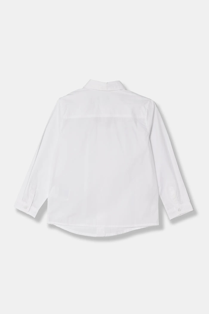 United Colors of Benetton koszula bawełniana dziecięca 59UXGQ029.P.Seasonal biały AW24