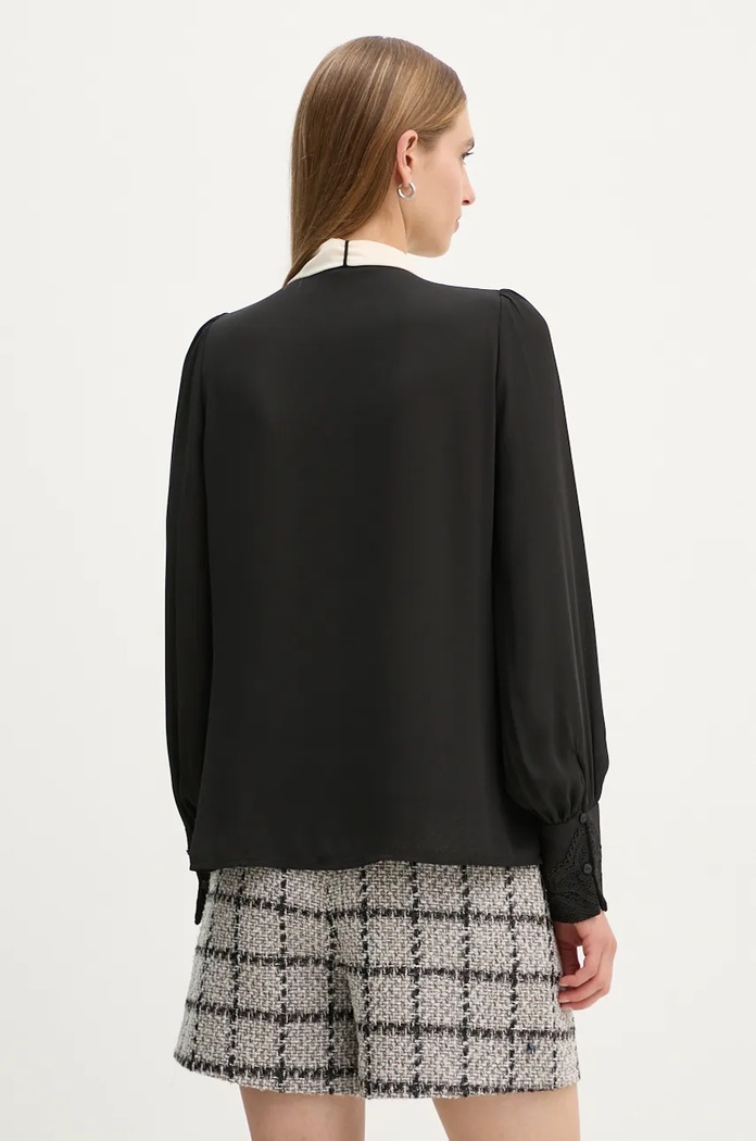 Odzież Bruuns Bazaar koszula CamillaBBDura shirt BBW4104 czarny