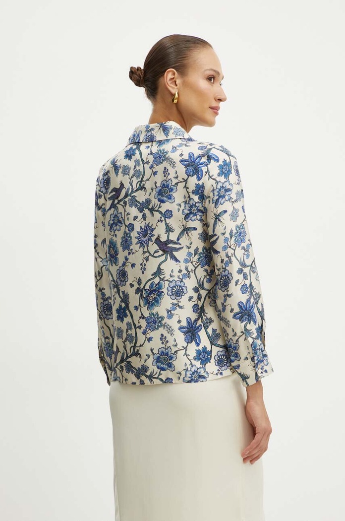 Odzież Weekend Max Mara koszula jeansowa 2425116081600 niebieski