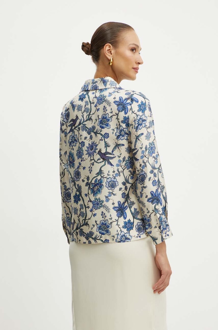Odzież Weekend Max Mara koszula jeansowa 2425116081600 niebieski