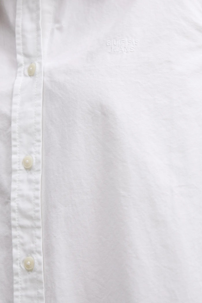 Bavlnená košeľa Guess Jeans W4YH68.WGCF1 biela
