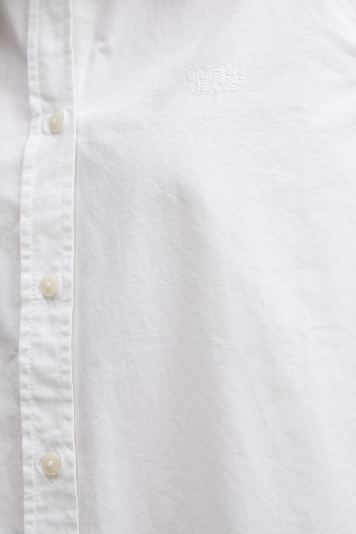 Bavlnená košeľa Guess Jeans W4YH68.WGCF1 biela