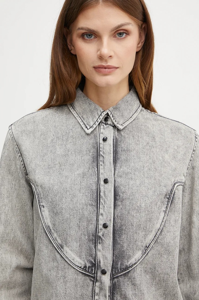 Košile Pinko 103927.A210 šedá