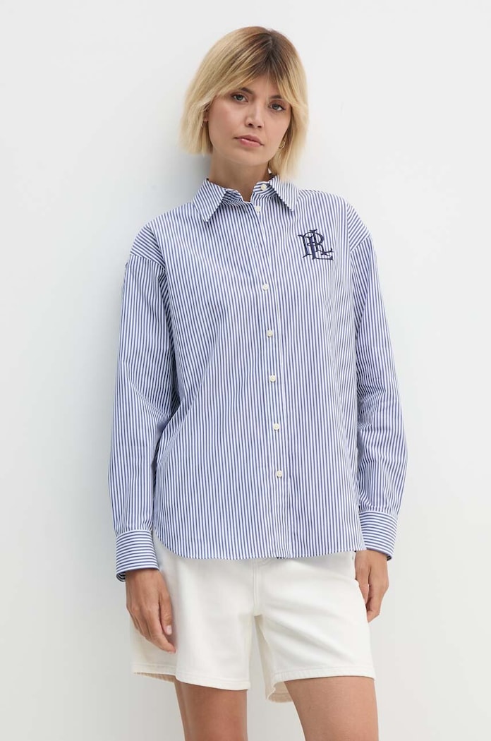 Košeľa Lauren Ralph Lauren 200932539 modrá