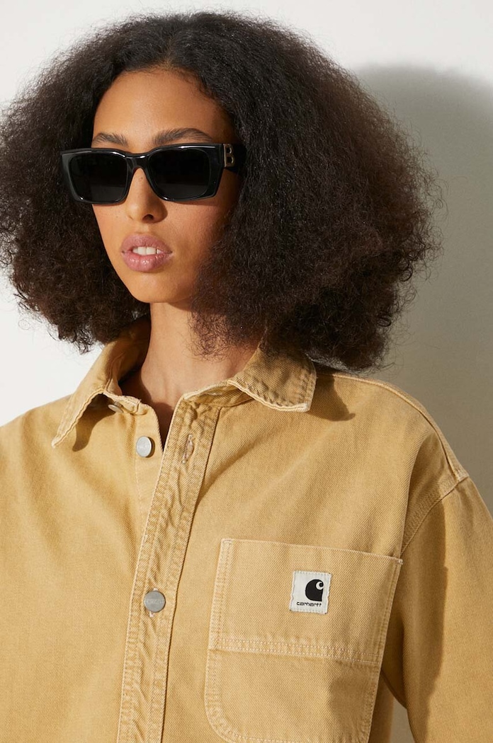 Джинсовая куртка Carhartt WIP Georgia I033747.1YH4J бежевый