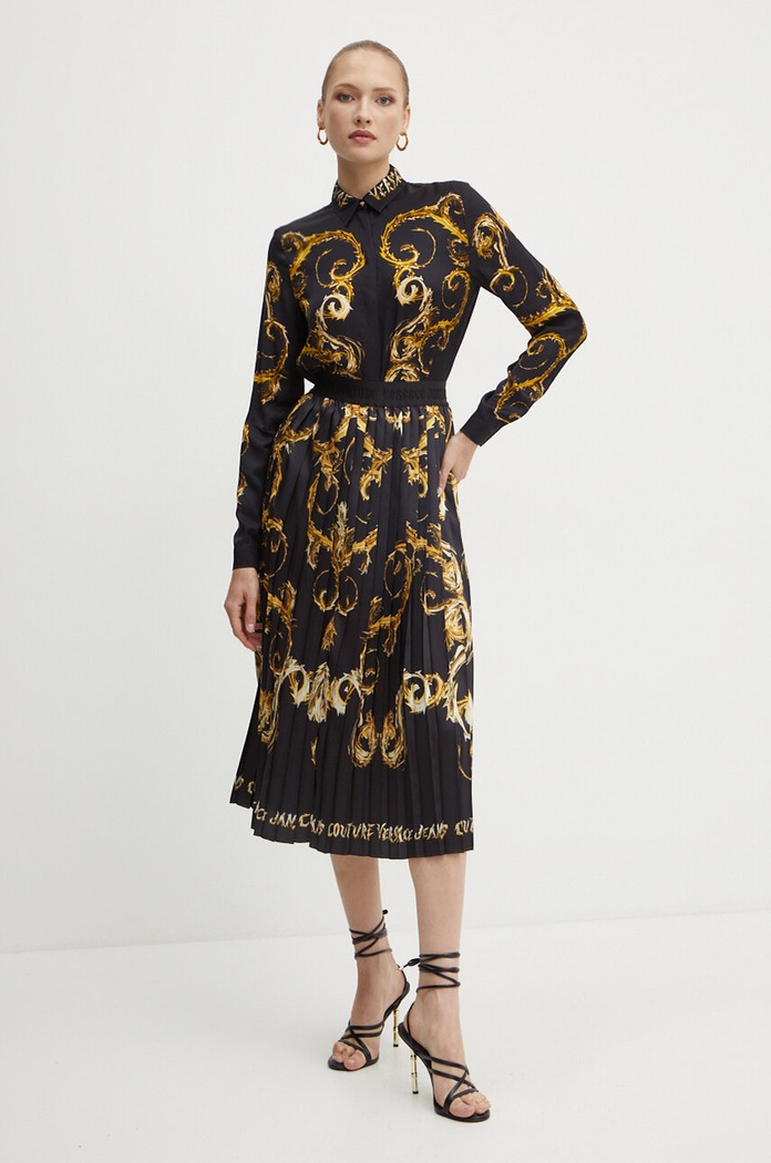 Versace Jeans Couture koszula 77HAL2P1.NS540 czarny AW24