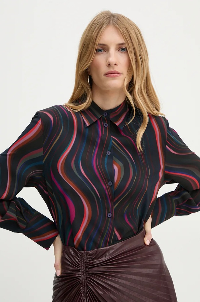 Košulja PS Paul Smith crna W2R.335B.N31257