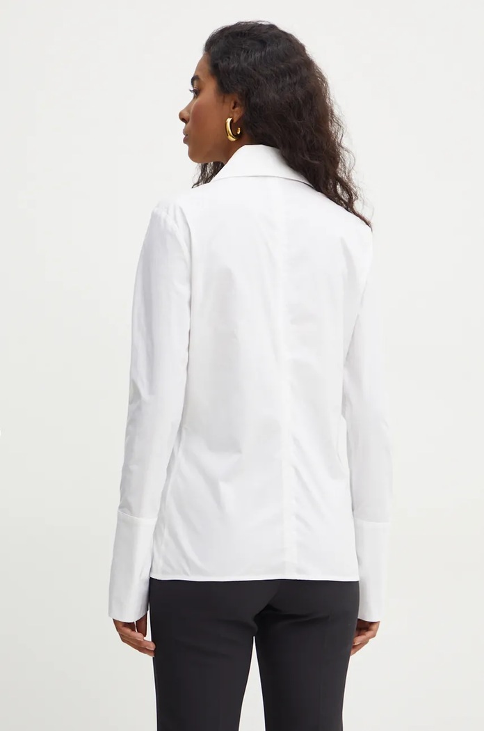 Abbigliamento Patrizia Pepe camicia 2C1585.A1VX bianco