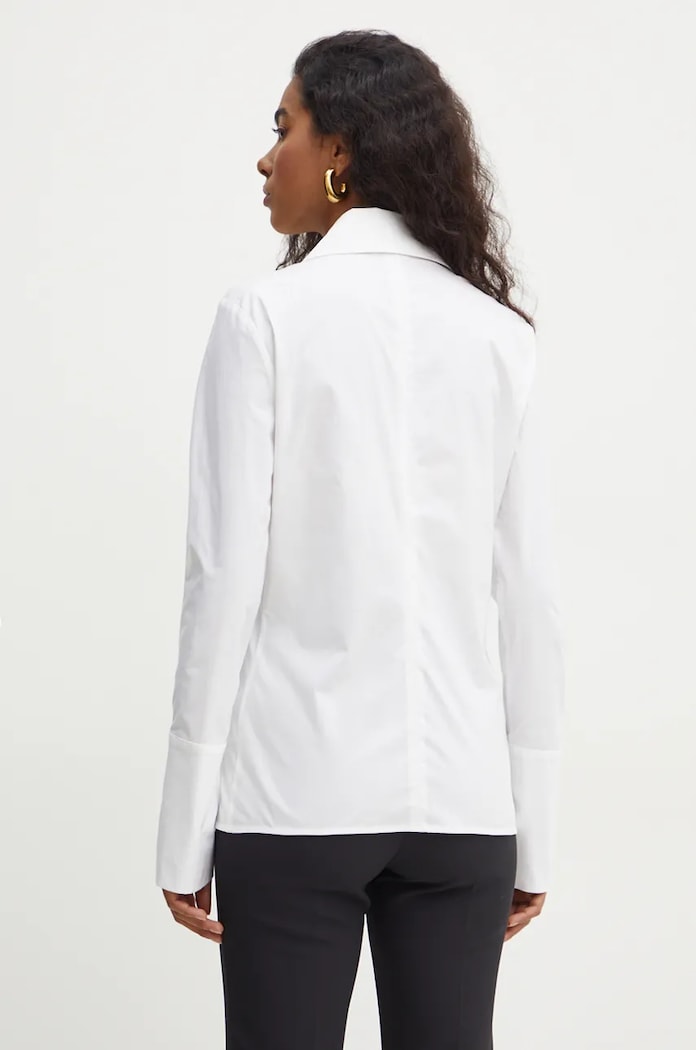 Abbigliamento Patrizia Pepe camicia 2C1585.A1VX bianco
