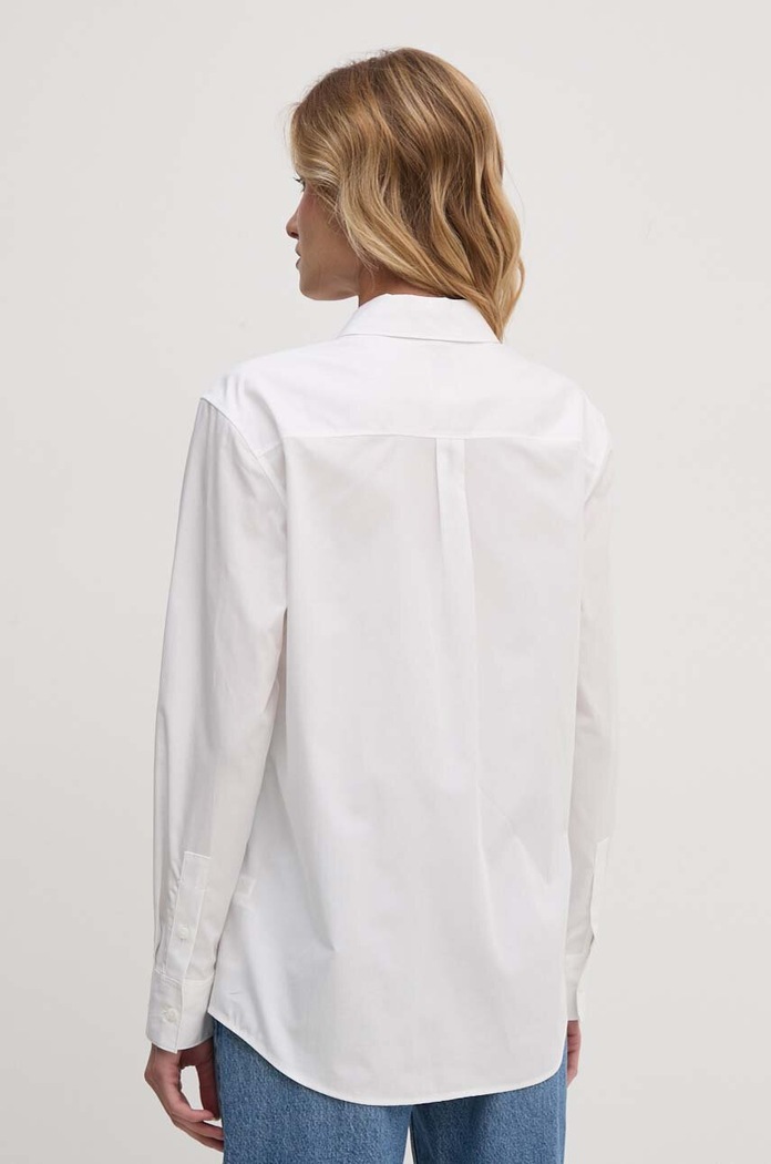 Odjeća Pamučna košulja Calvin Klein K20K207670 bijela