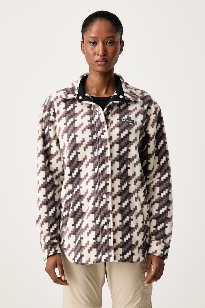 Columbia Bluza sportowa damska polarowa Benton Springs beżowy 2085661