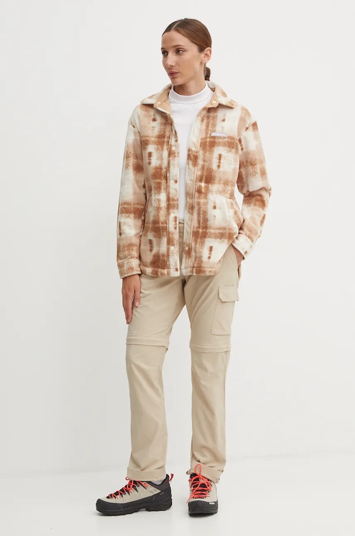 Košeľa Columbia Benton Springs 2085661 béžová AW25