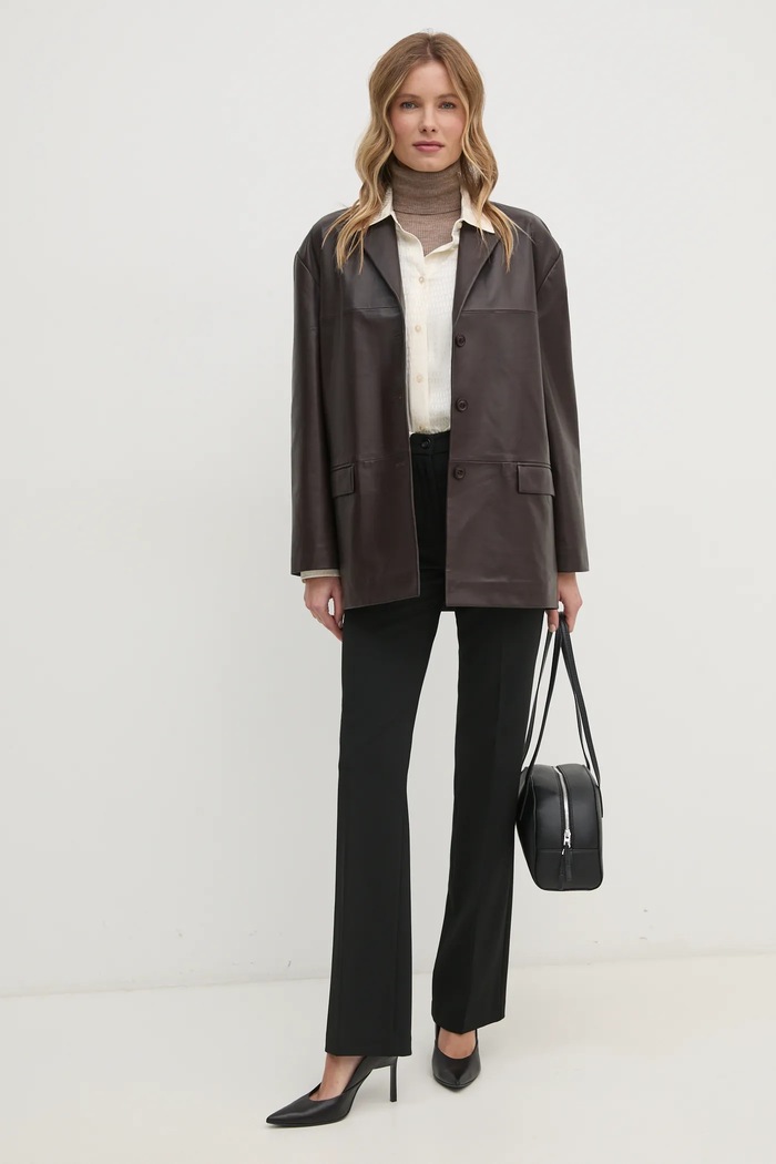 Srajca OUI 89890 bež AW24