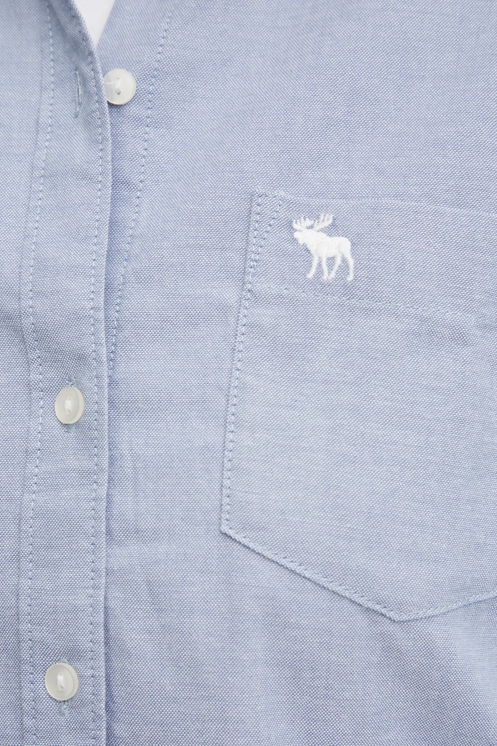 Abercrombie & Fitch koszula KI140.4429.220 niebieski