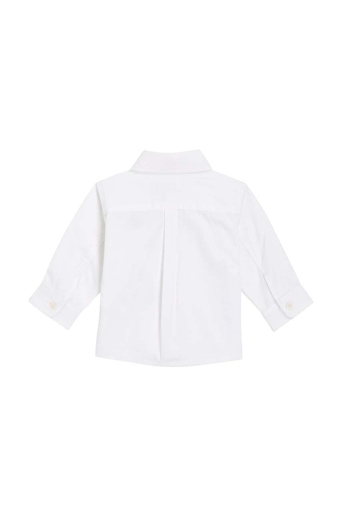 Dětská bavlněná košile Calvin Klein Jeans IN0IN00161.9BYH bílá AW24