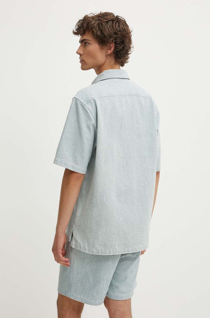 Îmbrăcăminte Samsoe Samsoe camasa jeans SAAYO M24200078 albastru