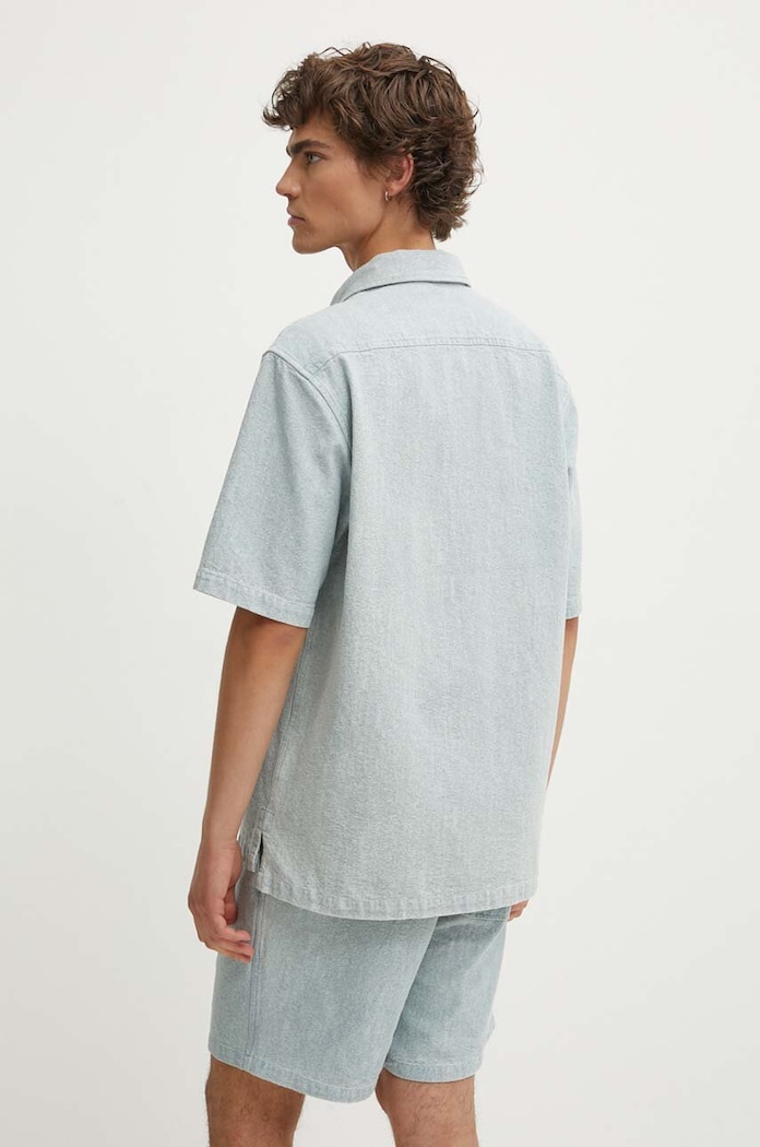 Îmbrăcăminte Samsoe Samsoe camasa jeans SAAYO M24200078 albastru