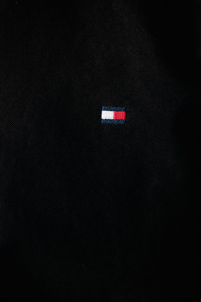 Koszula męska bawełniana Tommy Hilfiger czarny MW0MW35774