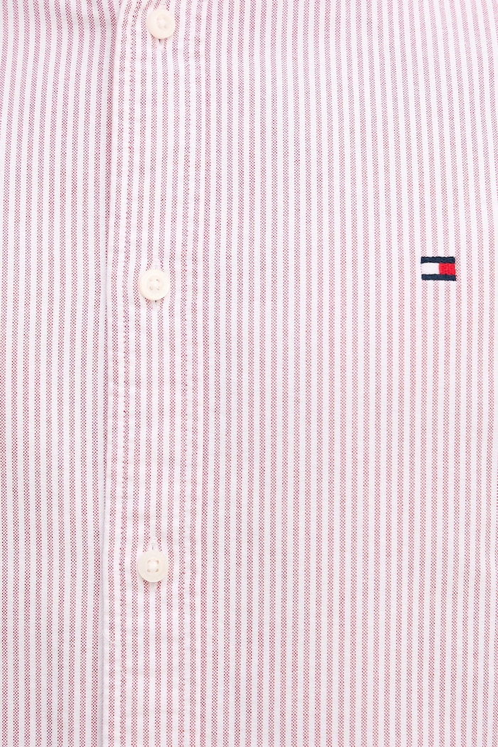 Bavlněná košile Tommy Hilfiger MW0MW36238 růžová
