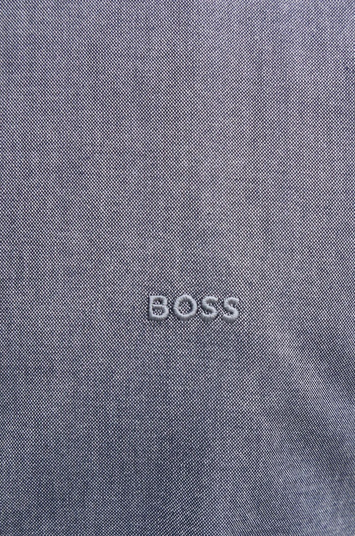 Хлопковая рубашка Boss Orange Rickert_M 50519707 голубой