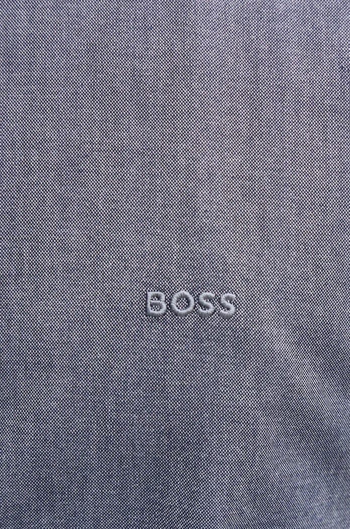 Хлопковая рубашка Boss Orange Rickert_M 50519707 голубой