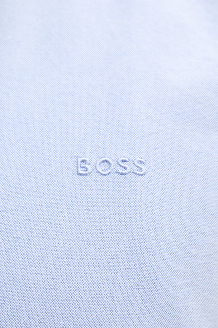 Βαμβακερό πουκάμισο BOSS 50520265 μπλε