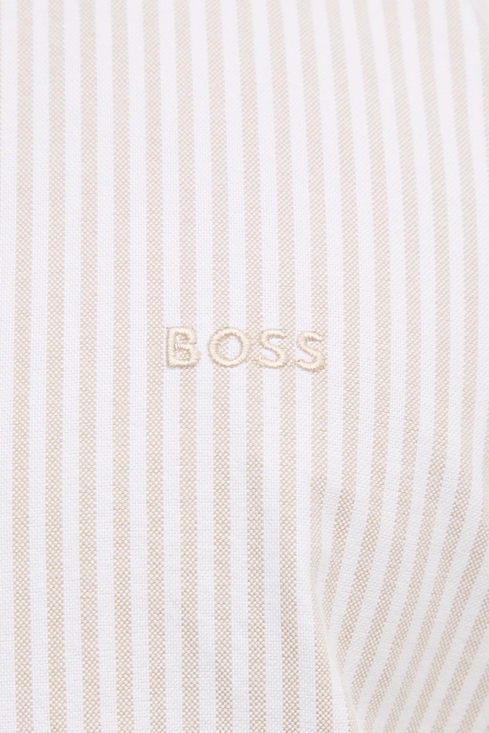 BOSS koszula bawełniana 50520275 biały