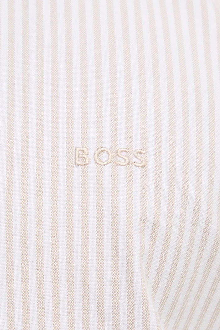 BOSS koszula bawełniana 50520275 biały