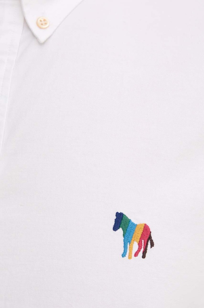 PS Paul Smith koszula bawełniana M2R.599R.N21846 biały AW24