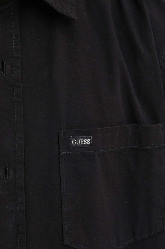 Pamučna košulja Guess Jeans M4YH35.WGCF1 crna