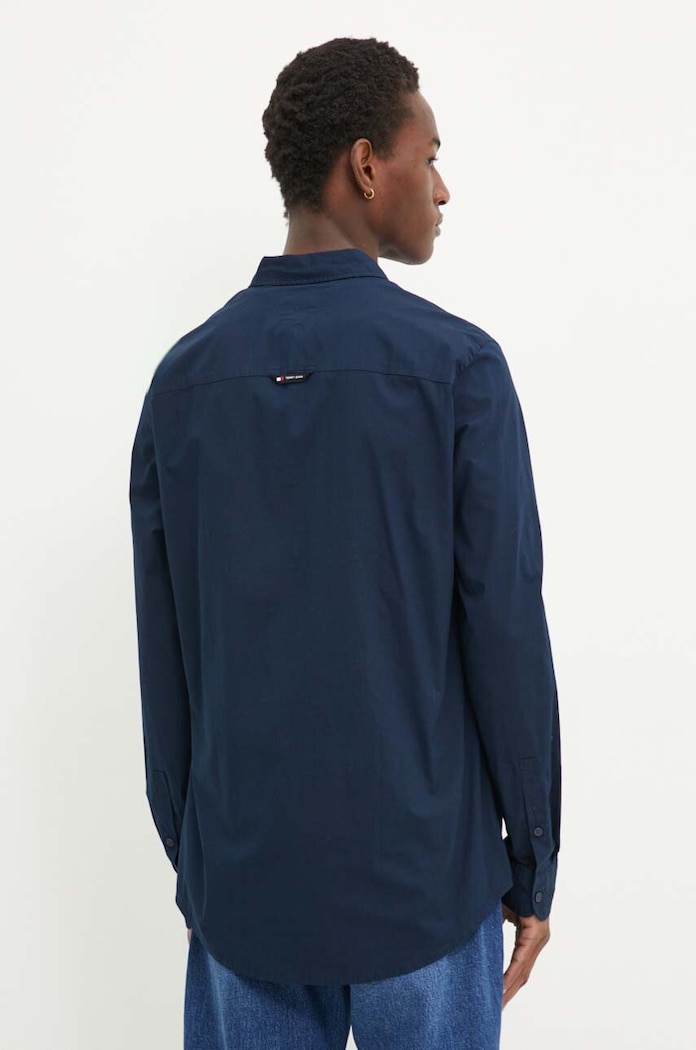 Oblečení Košile Tommy Jeans DM0DM19519 námořnická modř
