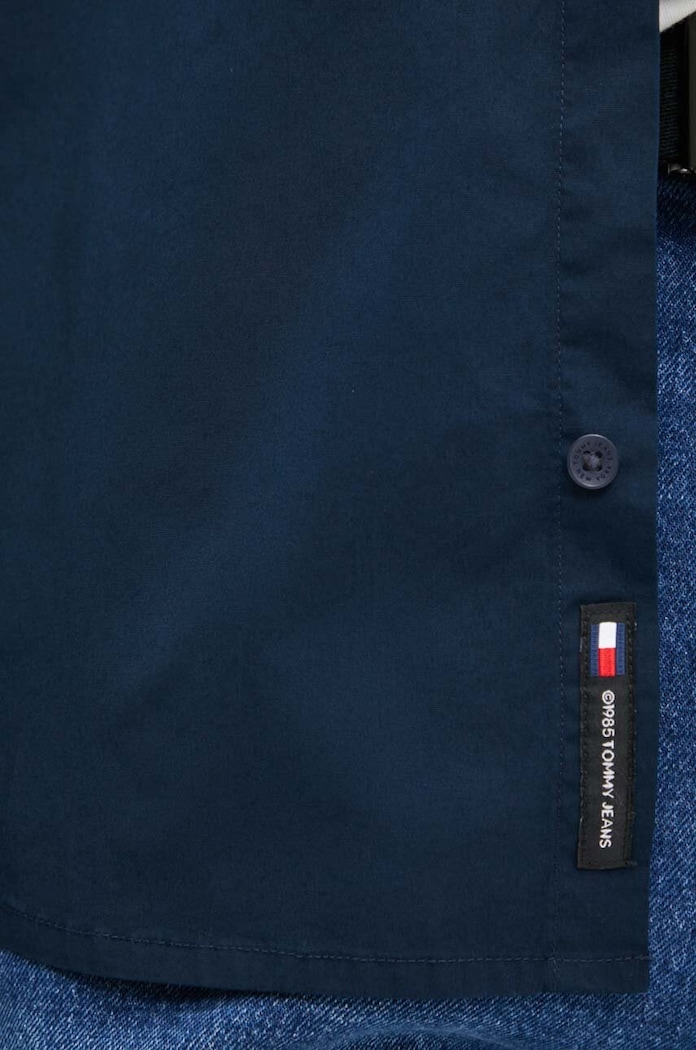 Košile Tommy Jeans DM0DM19519 námořnická modř