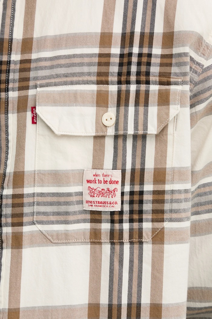 Bavlnená košeľa Levi's Levi's béžová A5772