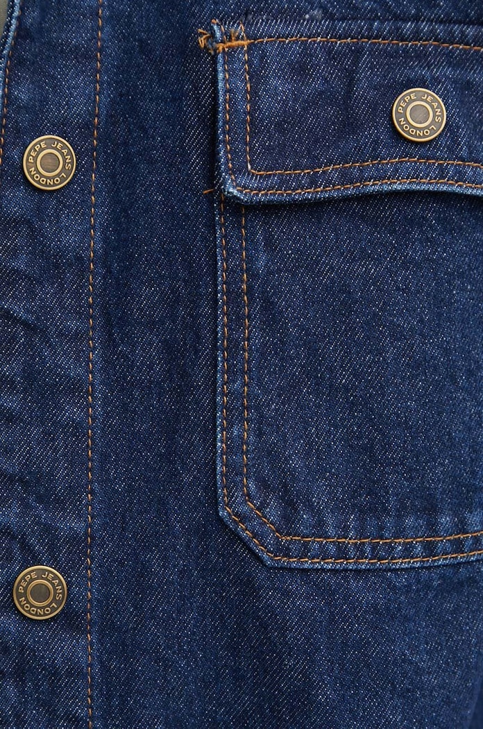 Pepe Jeans kurtka jeansowa RELAXED OVERSHIRT PM308585CU4