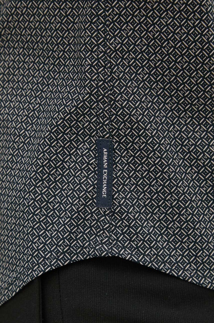 Košulja Armani Exchange 6DZC25.ZNEAZ mornarsko plava