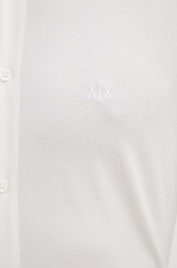 Košeľa Armani Exchange 6DZCHJ.ZJEAZ biela
