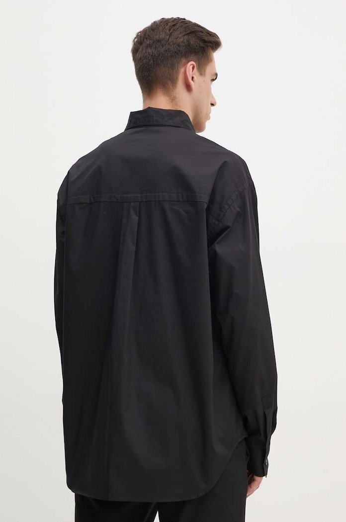 Oblečení Bavlněná košile Versace Jeans Couture 77GAL218.N0132 černá