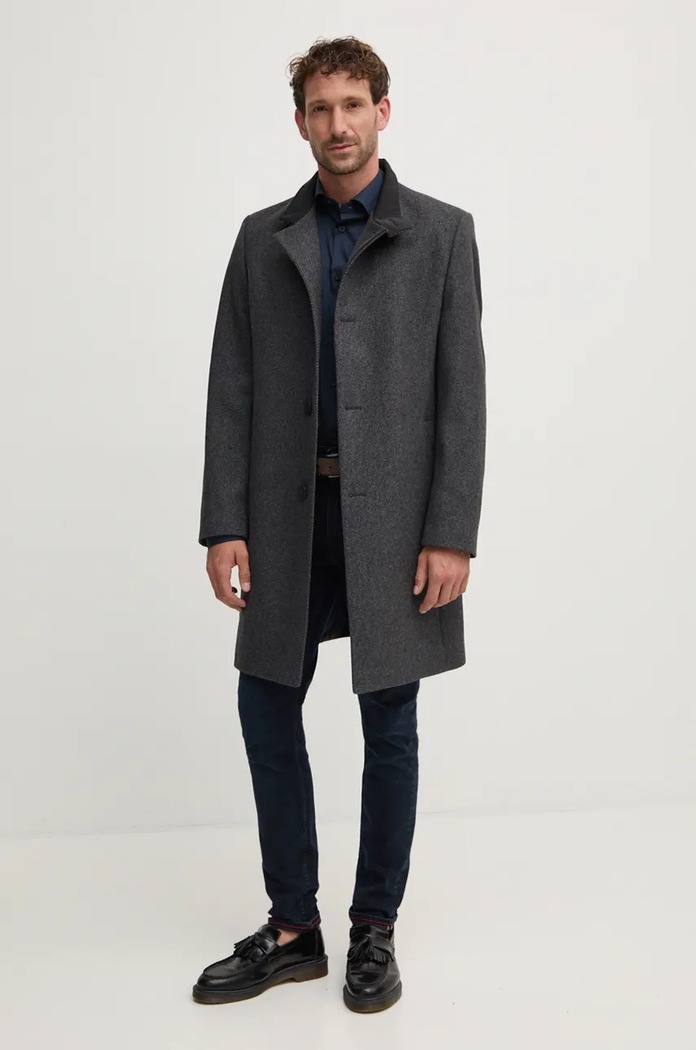 Oblečenie Bavlnená košeľa Armani Exchange 6DZC22.ZN5SZ tmavomodrá